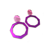Stripped Hoops | Boucles d'oreilles