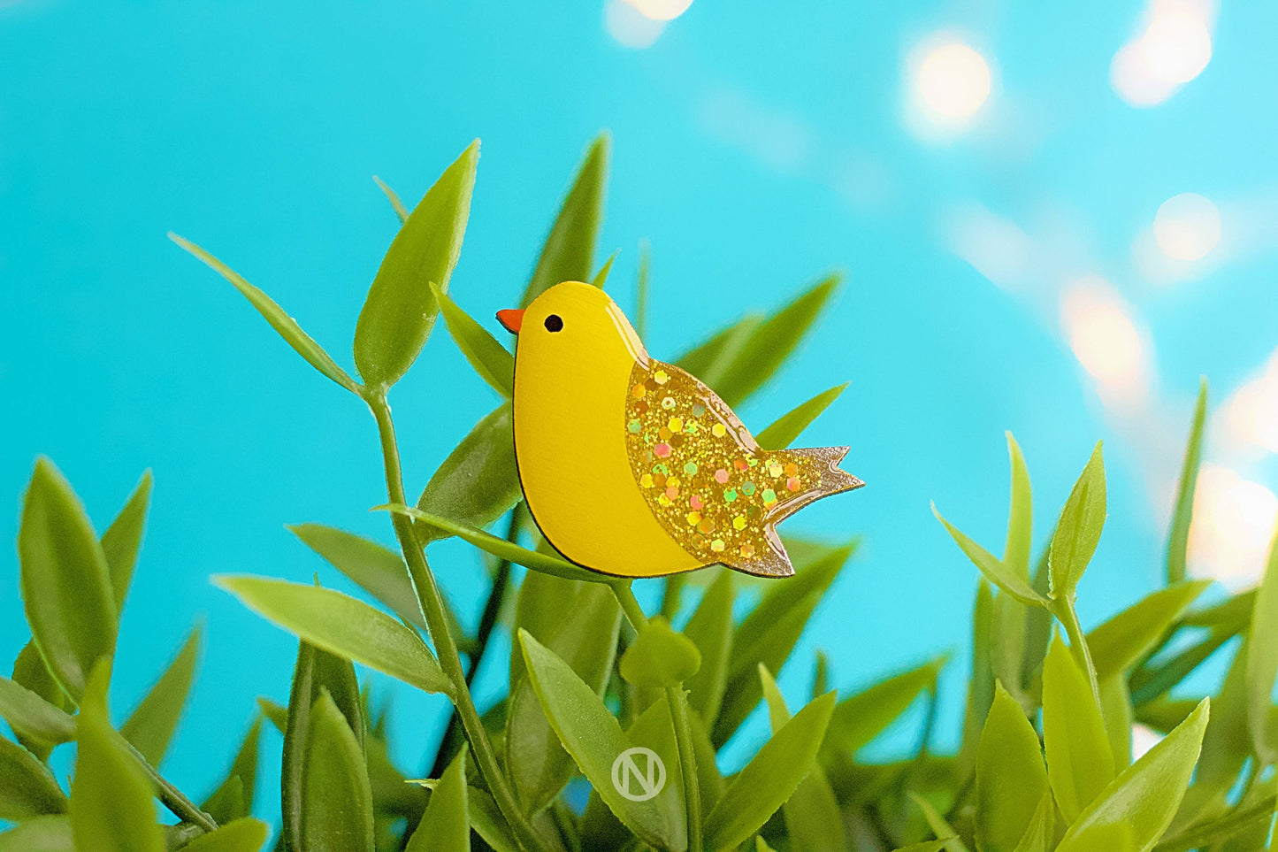 Broche Élégante Canarie | Broche Canarie | La Ptite Boutique