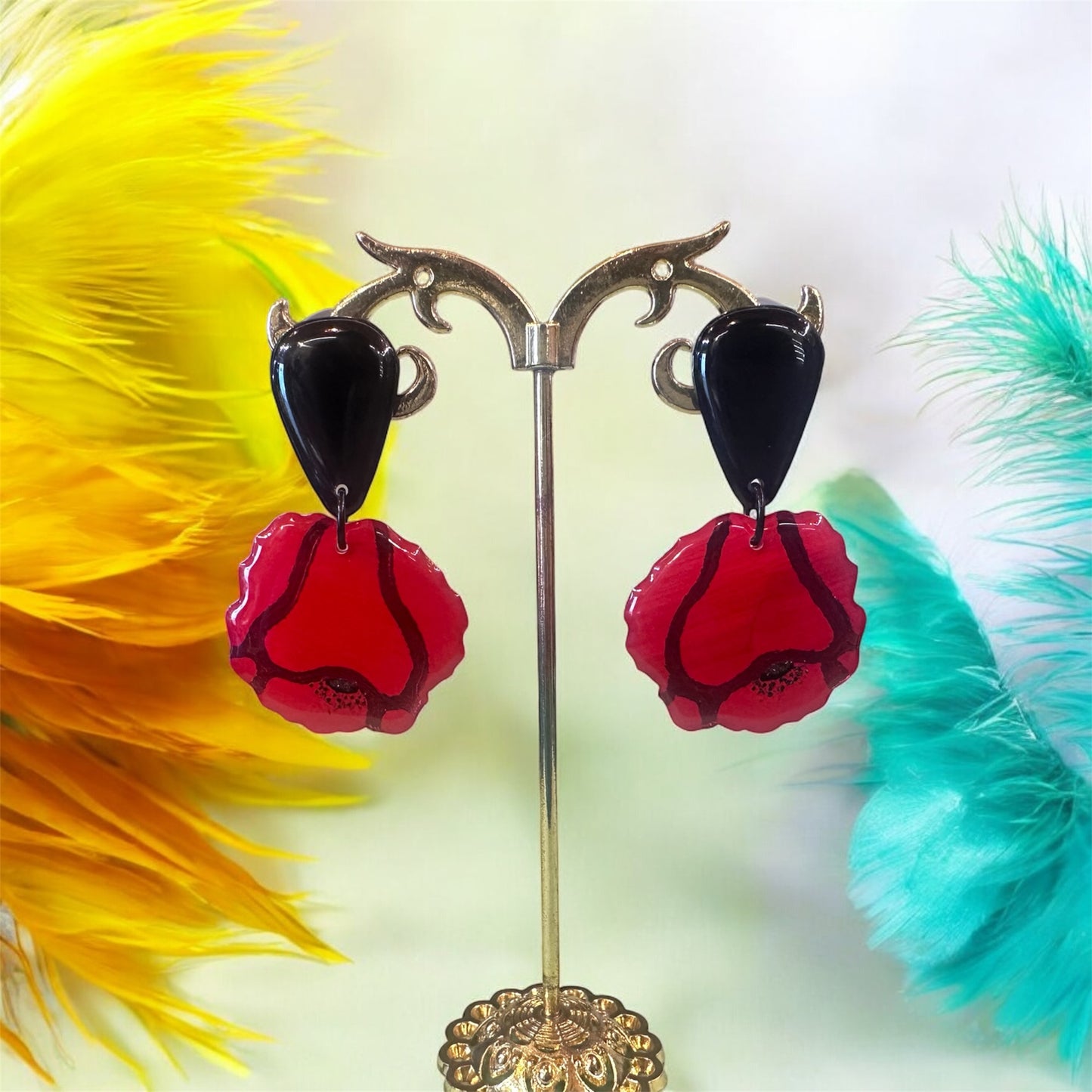 Boucles d'oreilles Poppy