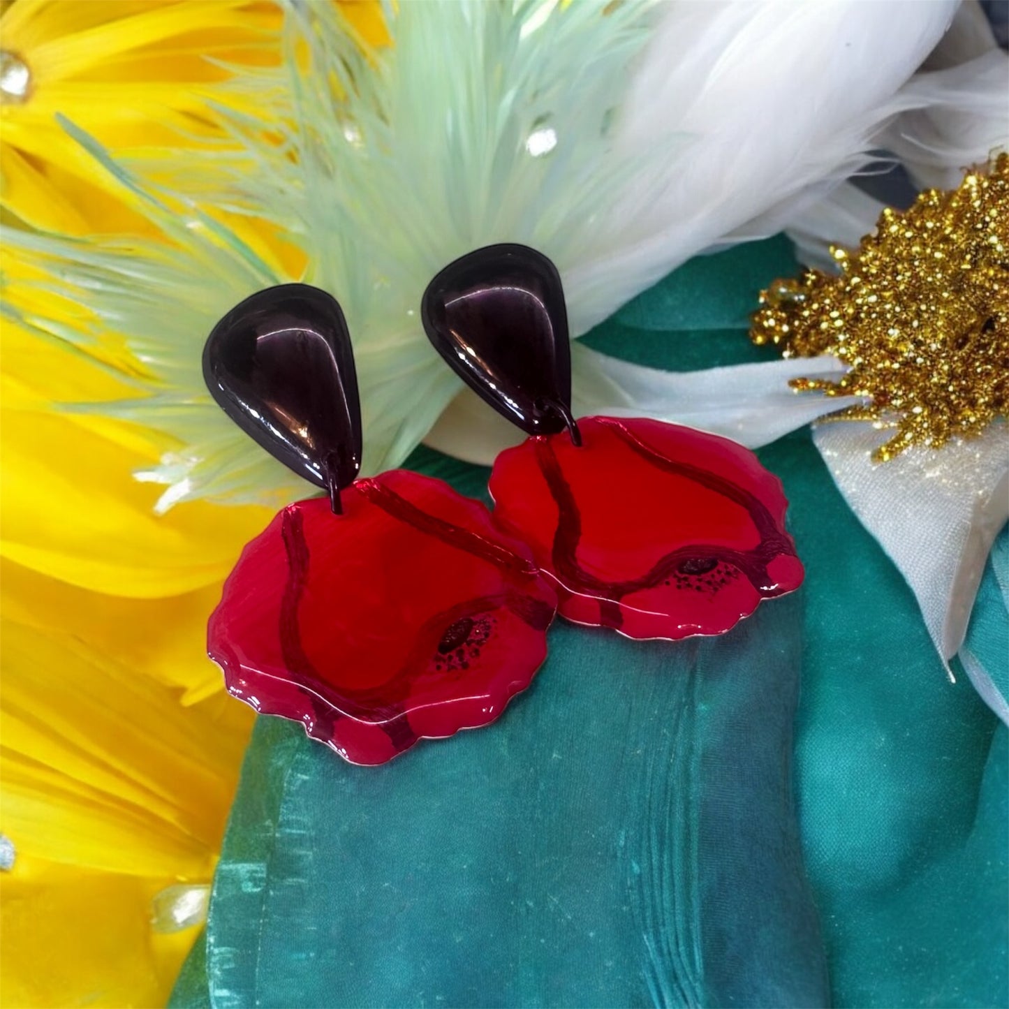 Boucles d'oreilles Poppy