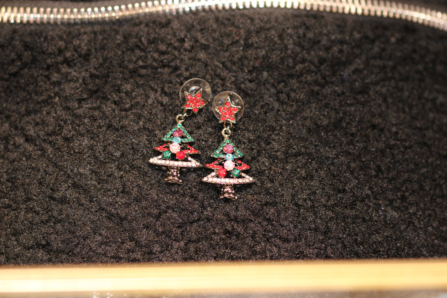 Boucles d'Oreilles Sapin Facetté