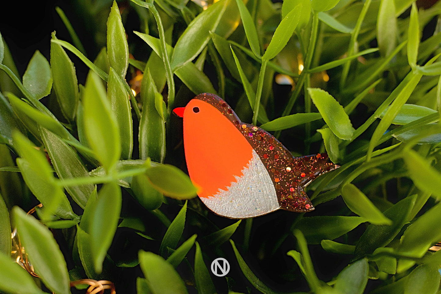 Broche Robin Pin - Fabriquée à la main