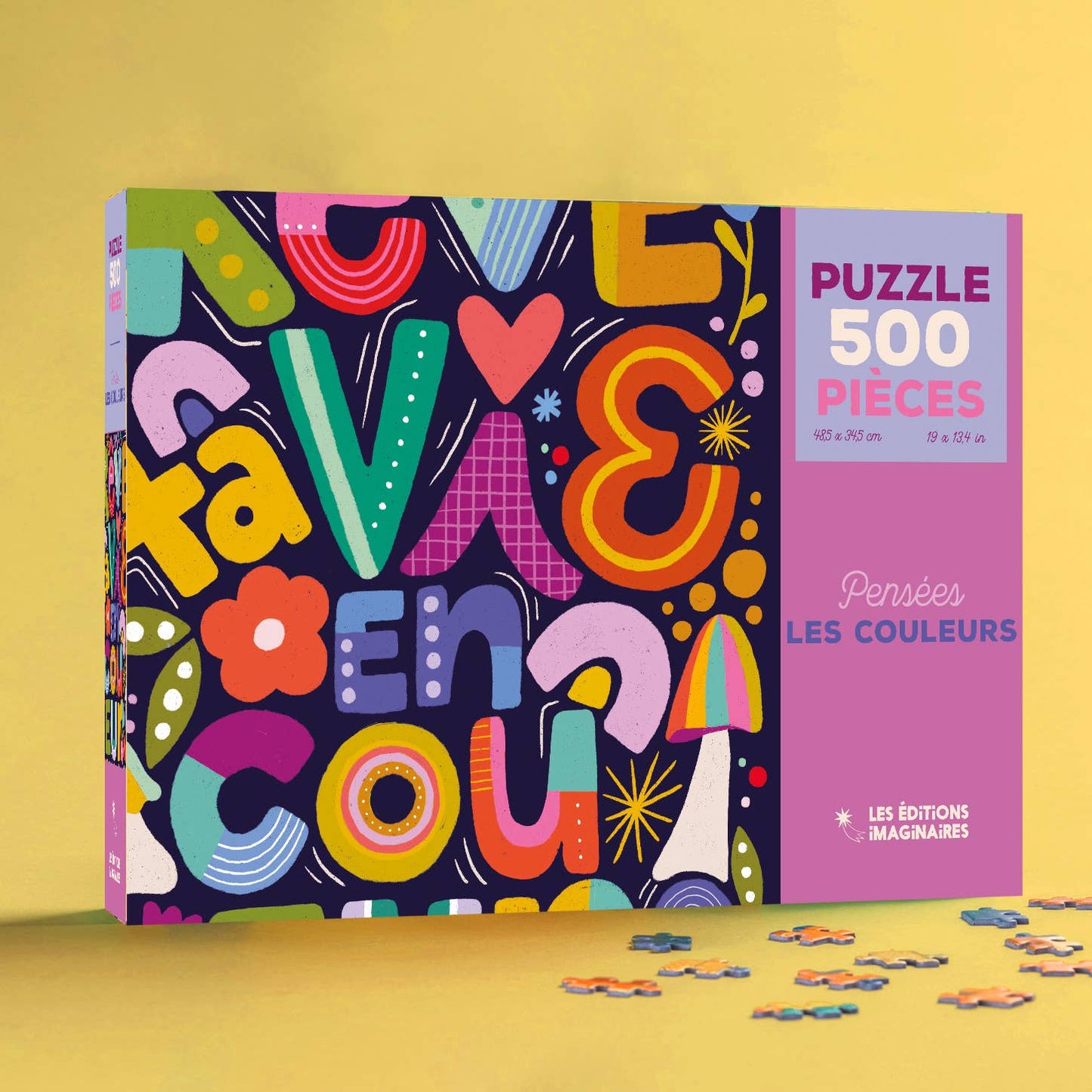 Puzzle 500 pièces - Les couleurs