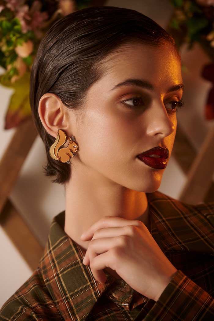 Écureuil | Boucles d'oreilles