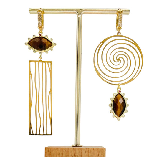 Boucles d'oreilles Troga